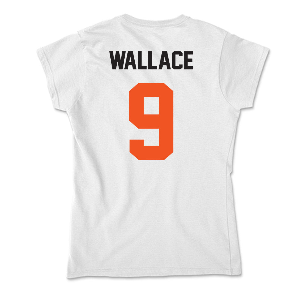Oklahoma State - NCAA Baseball : Danny Wallace - Soft Style Women’s T-Shirt-1