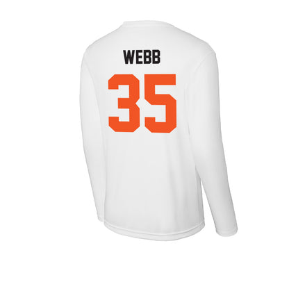 Oklahoma State - NCAA Football : Ayden Webb - Activewear Long Sleeve T-Shirt-1