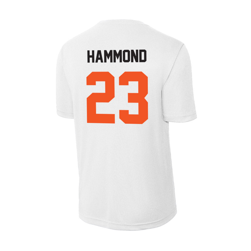 Oklahoma State - NCAA Football : Oscar Hammond - Activewear T-Shirt-1