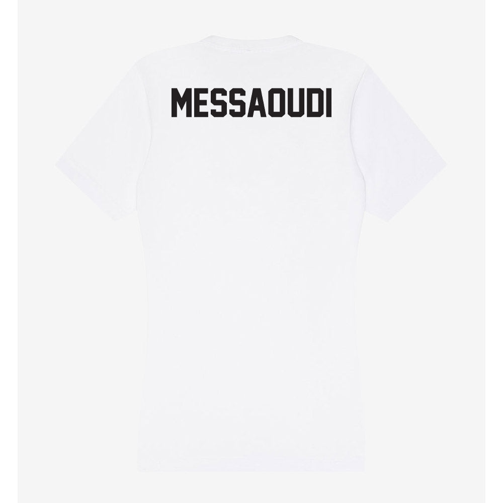 Oklahoma State - NCAA Men's Cross Country : Fouad Messaoudi - Women's V-Neck T-Shirt-1