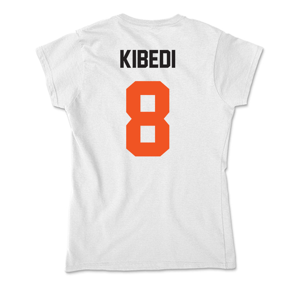 Oklahoma State - NCAA Women's Basketball : Annie Kibedi - Soft Style Women’s T-Shirt-1