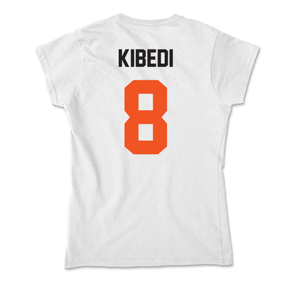 Oklahoma State - NCAA Women's Basketball : Annie Kibedi - Soft Style Women’s T-Shirt-1