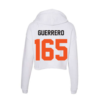 Oklahoma State - NCAA Wrestling : Ishmael Guerrero - Women's Crop Fleece Hoodie-1