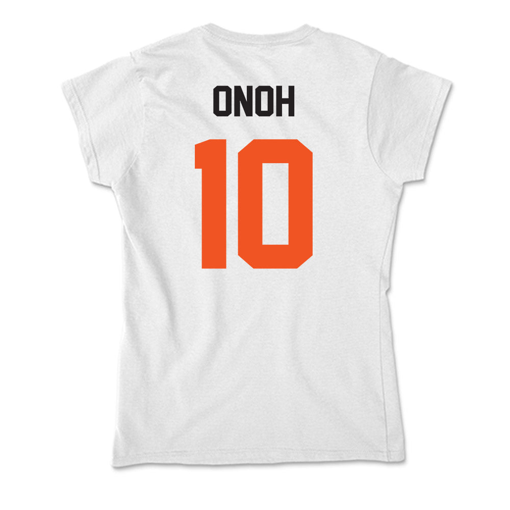 Oklahoma State - NCAA Women's Basketball : Favour Onoh - Soft Style Women’s T-Shirt-1