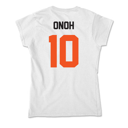 Oklahoma State - NCAA Women's Basketball : Favour Onoh - Soft Style Women’s T-Shirt-1