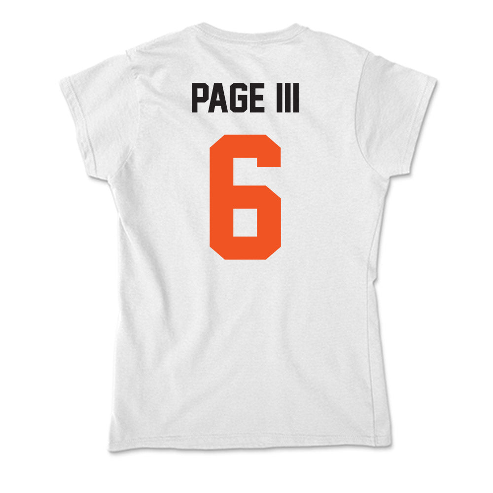 Oklahoma State - NCAA Football : Tre Page III - Soft Style Women’s T-Shirt-1