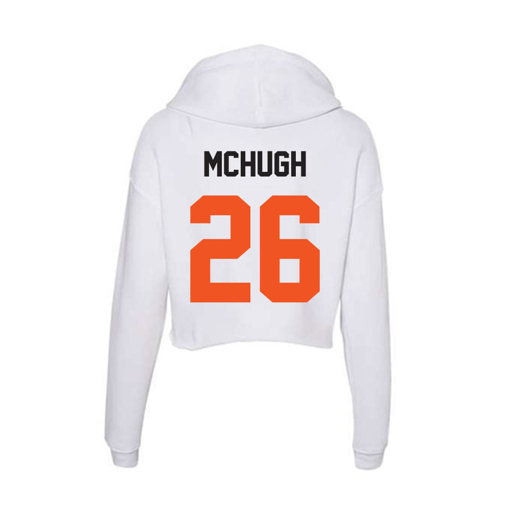 Oklahoma State - NCAA Women's Soccer : Chloe Mchugh - Classic Shersey Women's Crop Fleece Hooded Sweatshirt-1