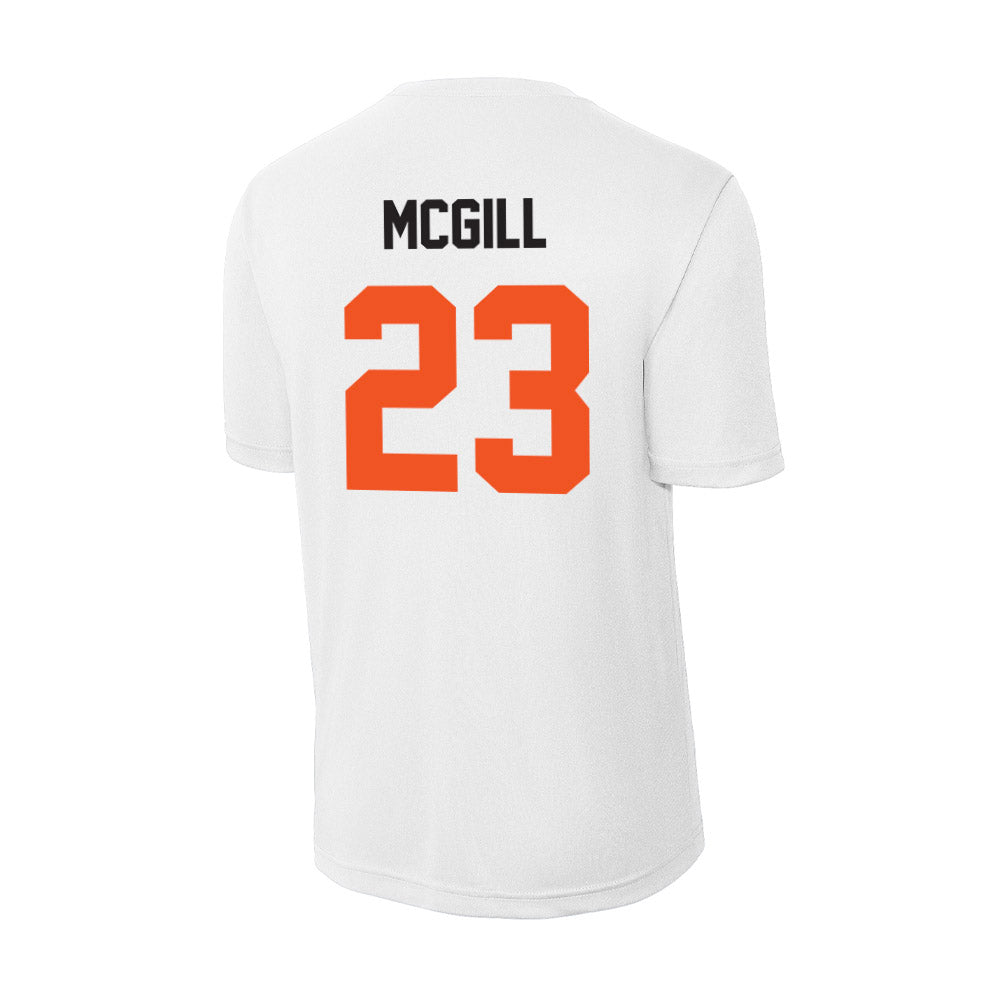 Oklahoma State - NCAA Women's Basketball : Liv McGill - Classic Shersey Activewear T-Shirt-1