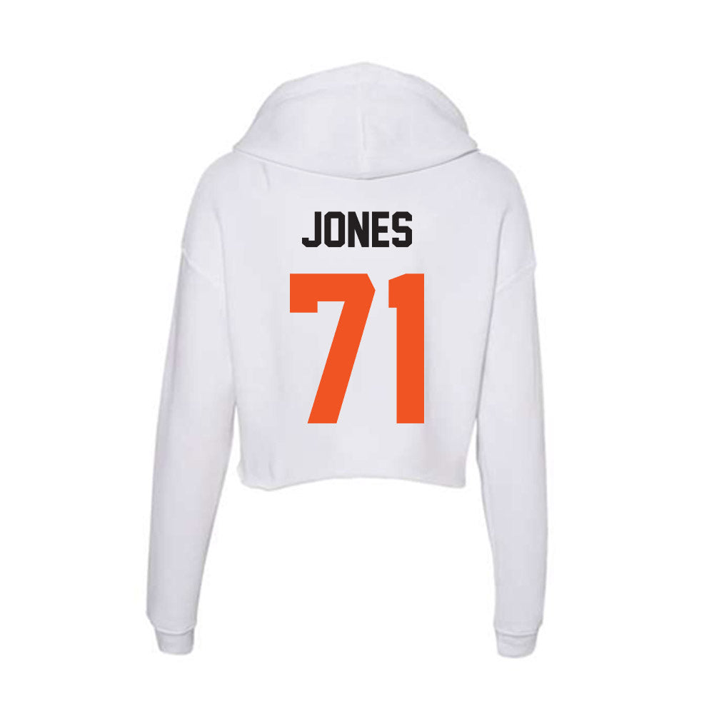 Oklahoma State - NCAA Softball : Jayden Jones - Women's Crop Fleece Hoodie-1