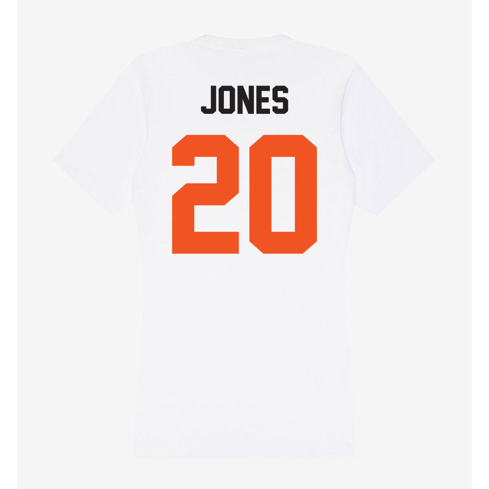 Oklahoma State - NCAA Football : KD Jones - Women's V-Neck T-Shirt-1