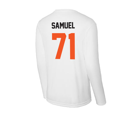 Oklahoma State - NCAA Football : Markell Samuel - Activewear Long Sleeve T-Shirt-1