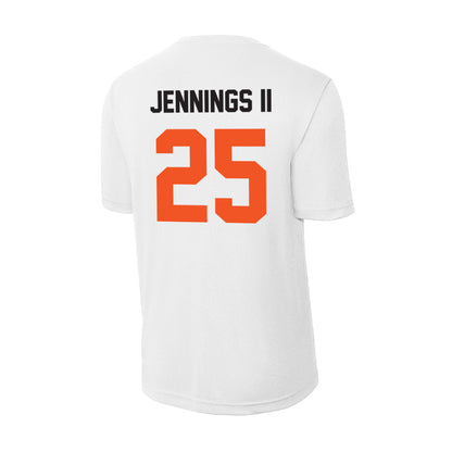 Oklahoma State - NCAA Men's Basketball : Robert Jennings II - Activewear T-Shirt-1