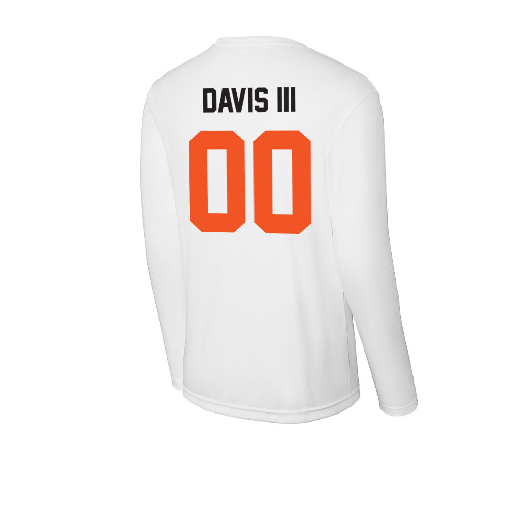 Oklahoma State - NCAA Football : Marrel Davis III - Activewear Long Sleeve T-Shirt-1
