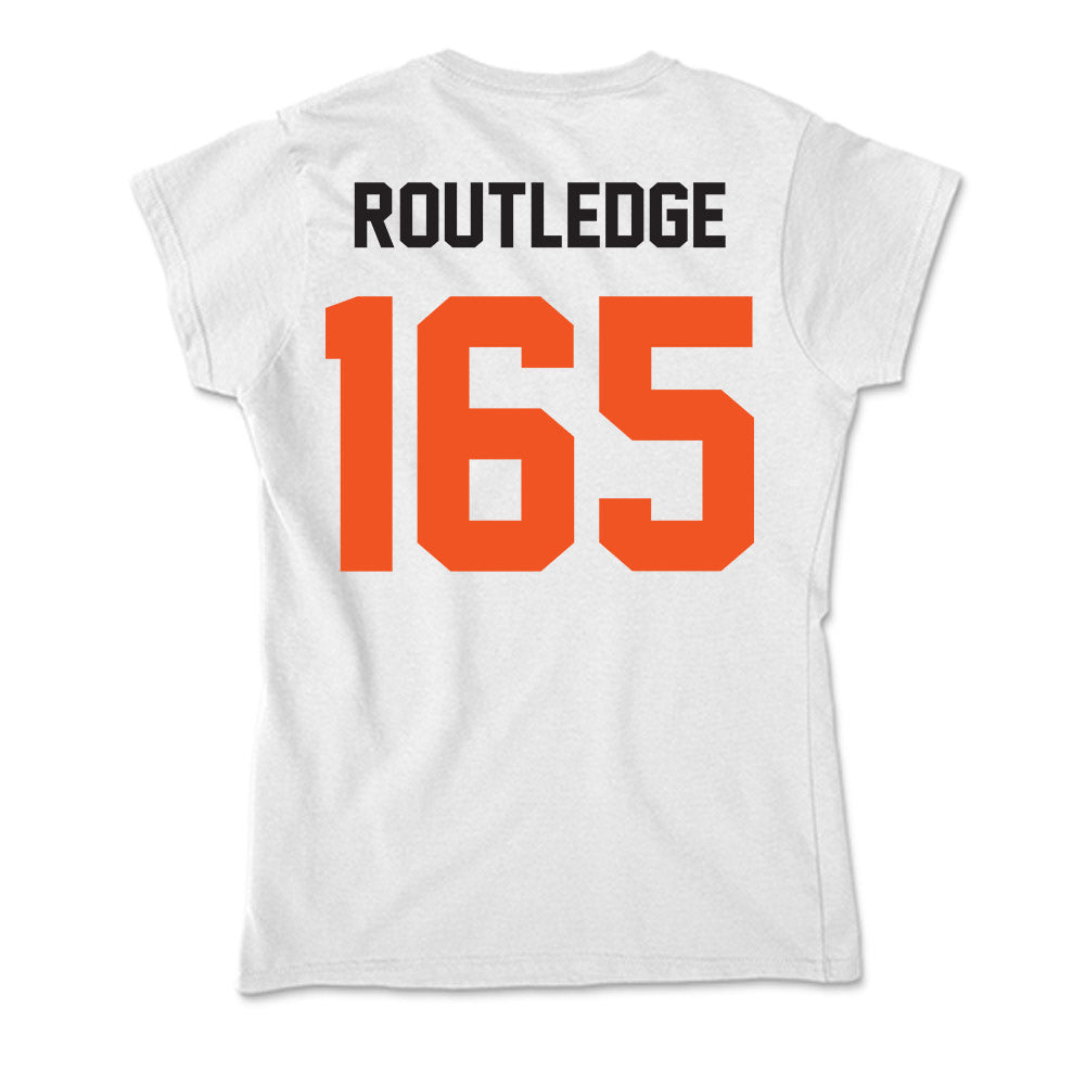 Oklahoma State - NCAA Wrestling : Kody Routledge - Soft Style Women’s T-Shirt-1