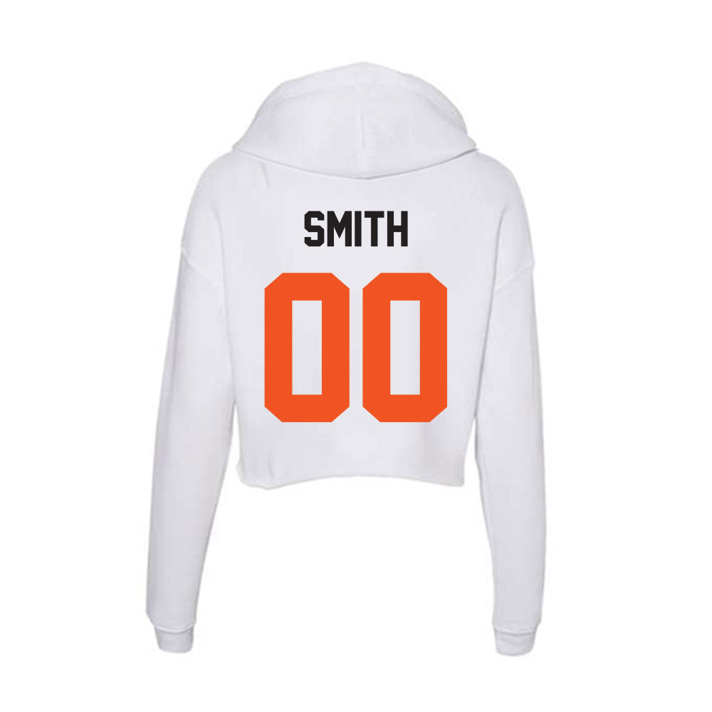 Oklahoma State - NCAA Softball : Makala Smith - Women's Crop Fleece Hoodie-1