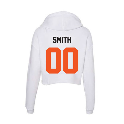 Oklahoma State - NCAA Softball : Makala Smith - Women's Crop Fleece Hoodie-1