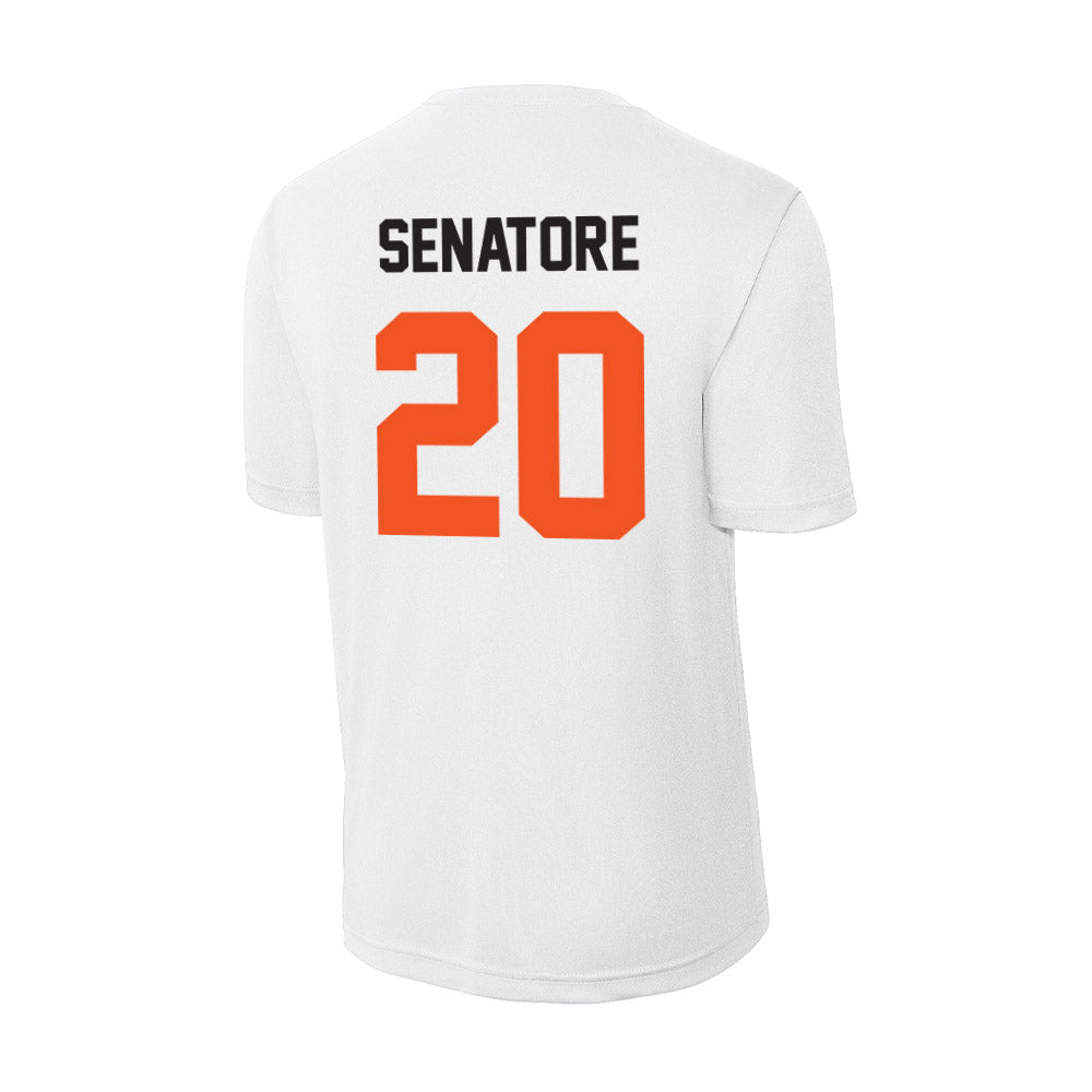 Oklahoma State - NCAA Women's Soccer : Emily Senatore - Activewear T-Shirt-1