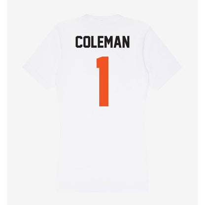 Oklahoma State - NCAA Football : Miles Coleman - Women's V-Neck T-Shirt-1
