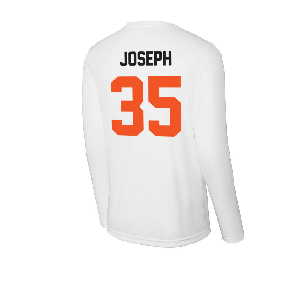 Oklahoma State - NCAA Women's Basketball : Wilnie Joseph - Activewear Long Sleeve T-Shirt-1