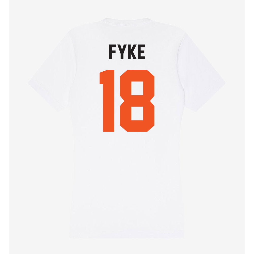 Oklahoma State - NCAA Baseball : Kai Fyke - Women's V-Neck T-Shirt-1