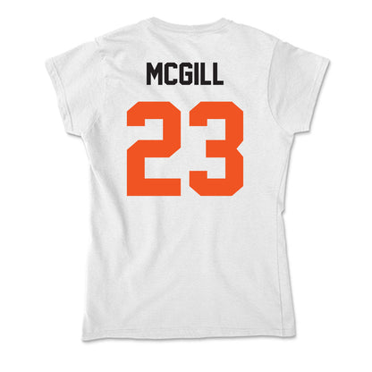 Oklahoma State - NCAA Women's Basketball : Liv McGill - Classic Shersey Soft Style Women’s T-Shirt-1