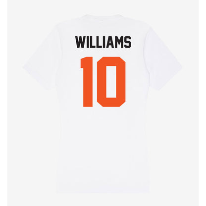 Oklahoma State - NCAA Football : James Williams - Classic Shersey Women's V-Neck T-Shirt-1