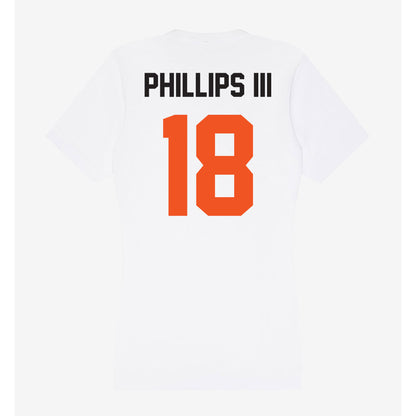Oklahoma State - NCAA Football : Mose Phillips III - Women's V-Neck T-Shirt-1