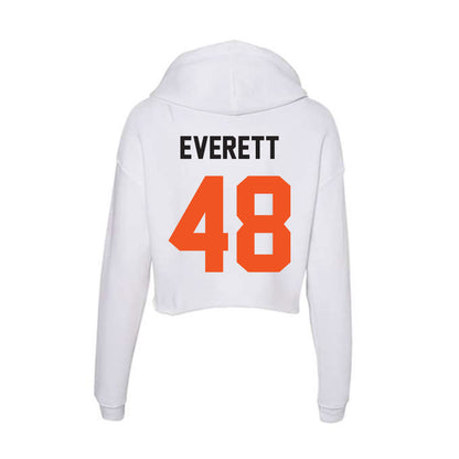 Oklahoma State - NCAA Softball : Delainey Everett - Women's Crop Fleece Hoodie-1