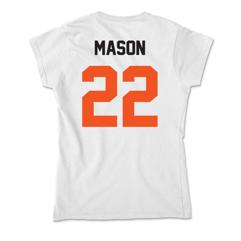 Oklahoma State - NCAA Football : William Mason - Soft Style Women’s T-Shirt-1