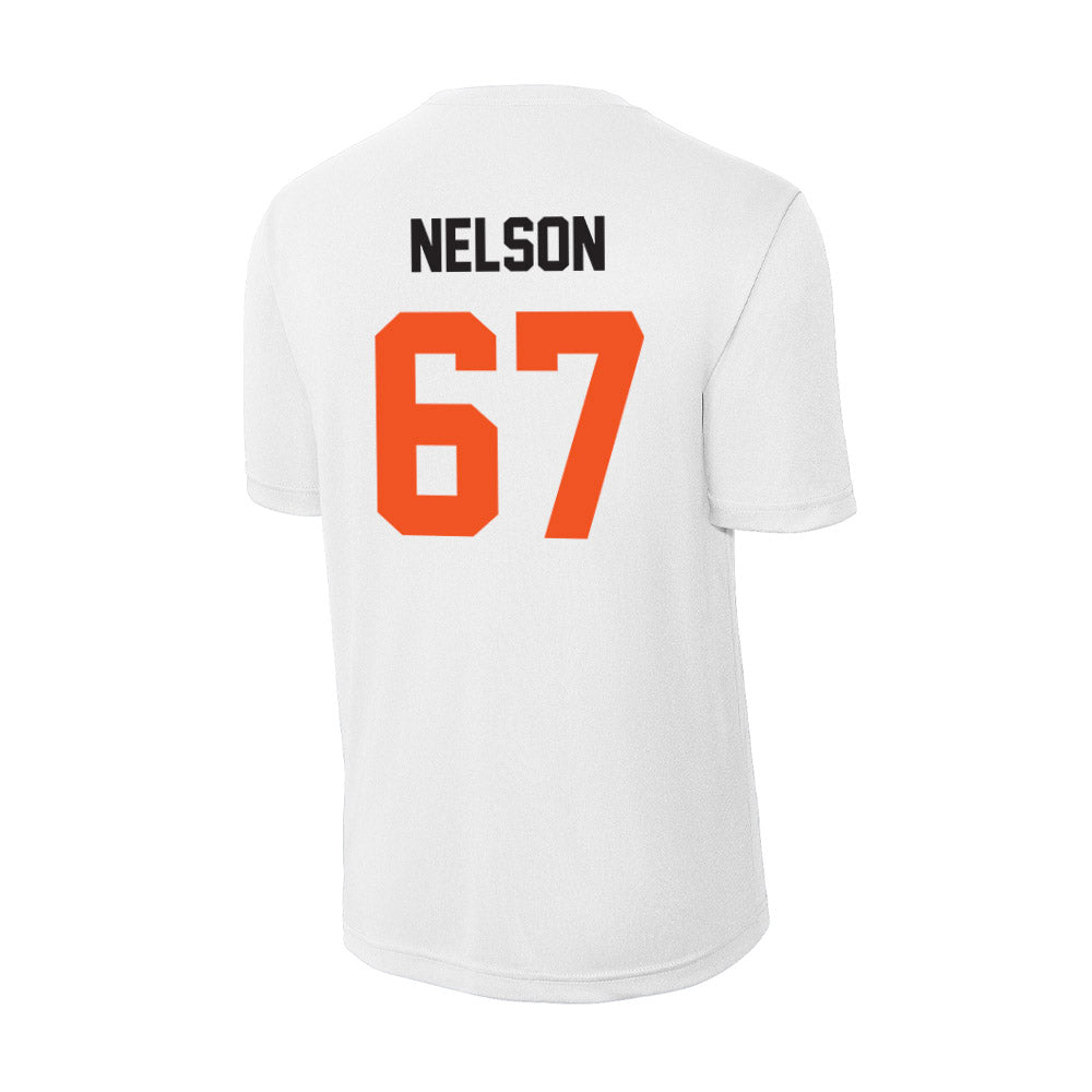 Oklahoma State - NCAA Football : Braydon Nelson - Activewear T-Shirt-1