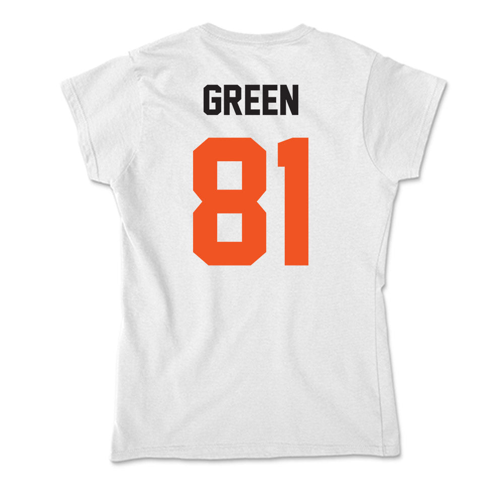 Oklahoma State - NCAA Football : Donovan Green - Classic Shersey Soft Style Women’s T-Shirt-1
