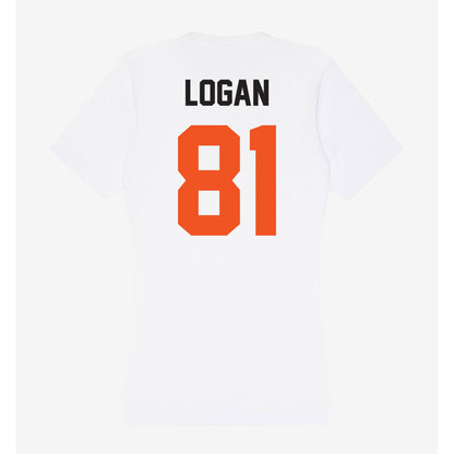 Oklahoma State - NCAA Football : Luke Logan - Women's V-Neck T-Shirt-1