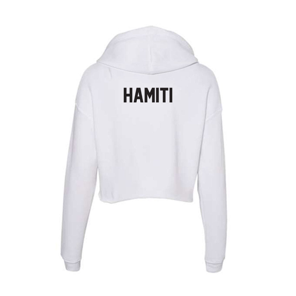 Oklahoma State - NCAA Wrestling : Dean Hamiti - Classic Shersey Women's Crop Fleece Hooded Sweatshirt-1