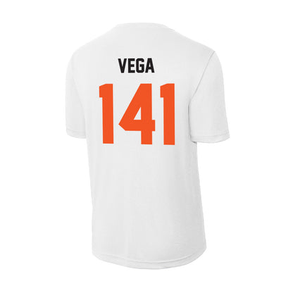 Oklahoma State - NCAA Wrestling : Sergio Vega - Activewear T-Shirt-1