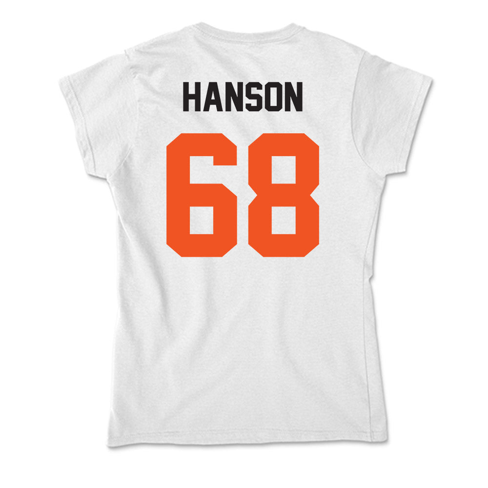 Oklahoma State - NCAA Football : Joseph Hanson - Soft Style Women’s T-Shirt-1