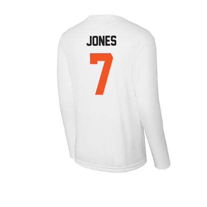 Oklahoma State - NCAA Women's Soccer : Katie Jones - Activewear Long Sleeve T-Shirt-1