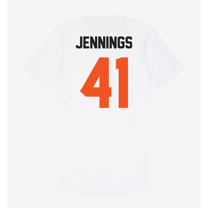 Oklahoma State - NCAA Baseball : Parker Jennings - Women's V-Neck T-Shirt-1