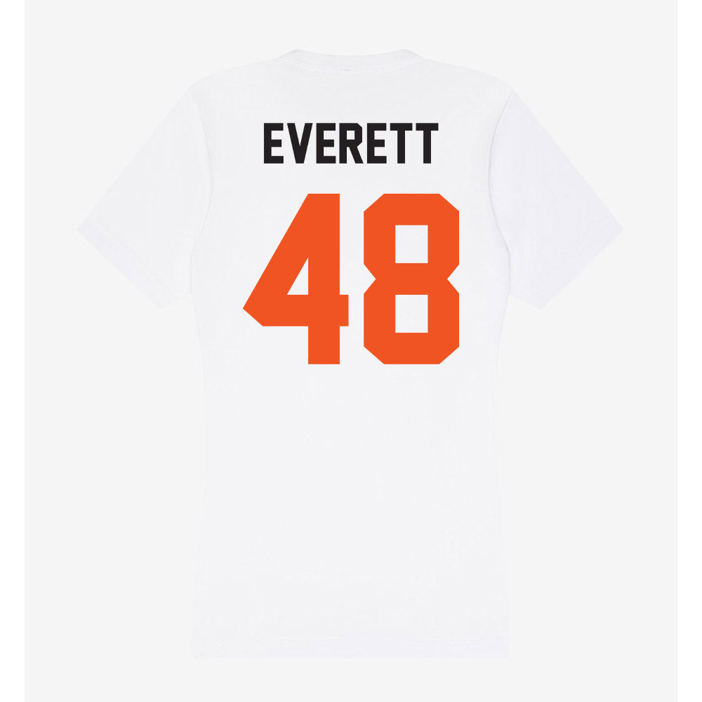 Oklahoma State - NCAA Softball : Delainey Everett - Women's V-Neck T-Shirt-1