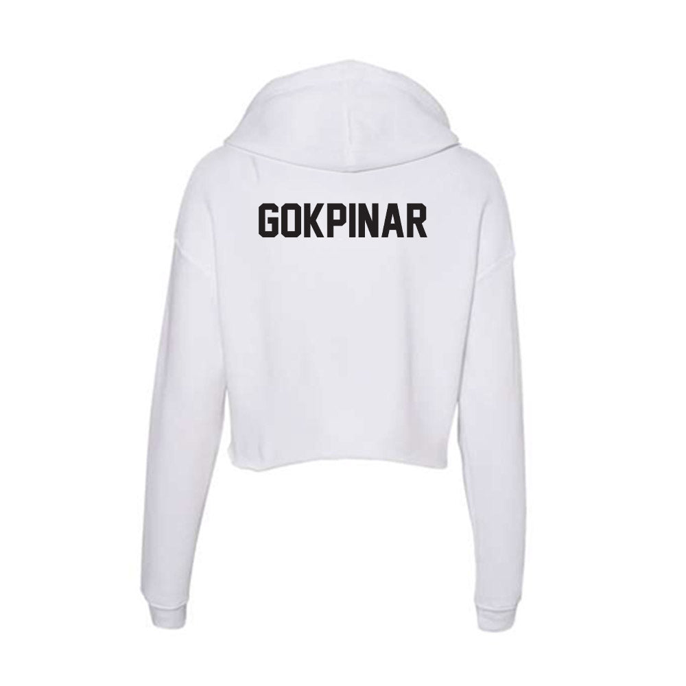 Oklahoma State - NCAA Men's Tennis : Haydar Cem Gokpinar - Women's Crop Fleece Hoodie-1
