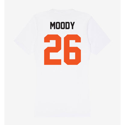 Oklahoma State - NCAA Football : Dennis Moody - Women's V-Neck T-Shirt-1