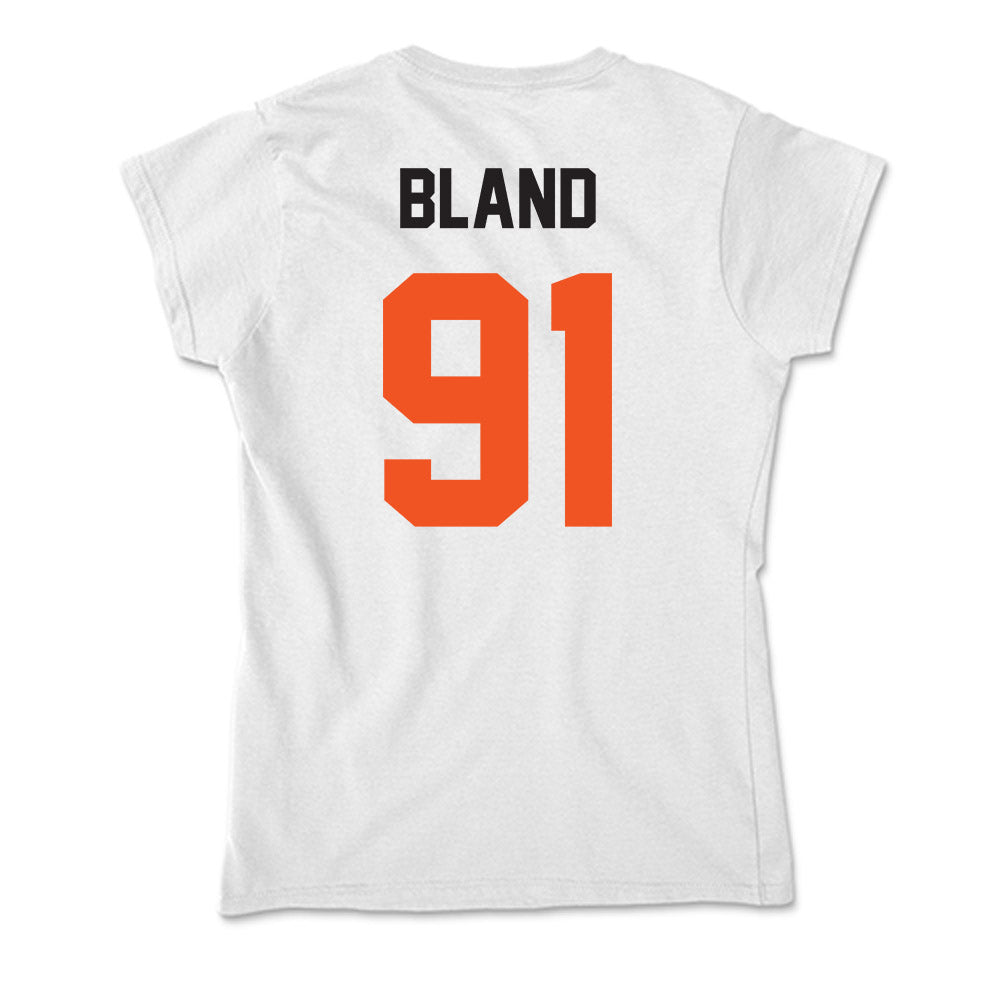 Oklahoma State - NCAA Football : Landon Bland - Soft Style Women’s T-Shirt-1