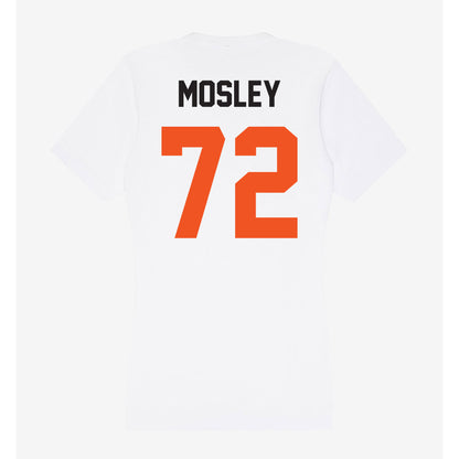 Oklahoma State - NCAA Football : ORyan Mosley - Women's V-Neck T-Shirt-1