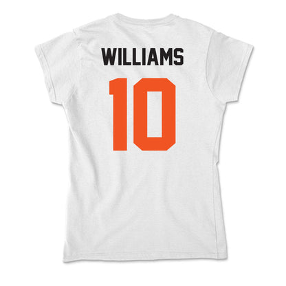 Oklahoma State - NCAA Football : James Williams - Classic Shersey Soft Style Women’s T-Shirt-1