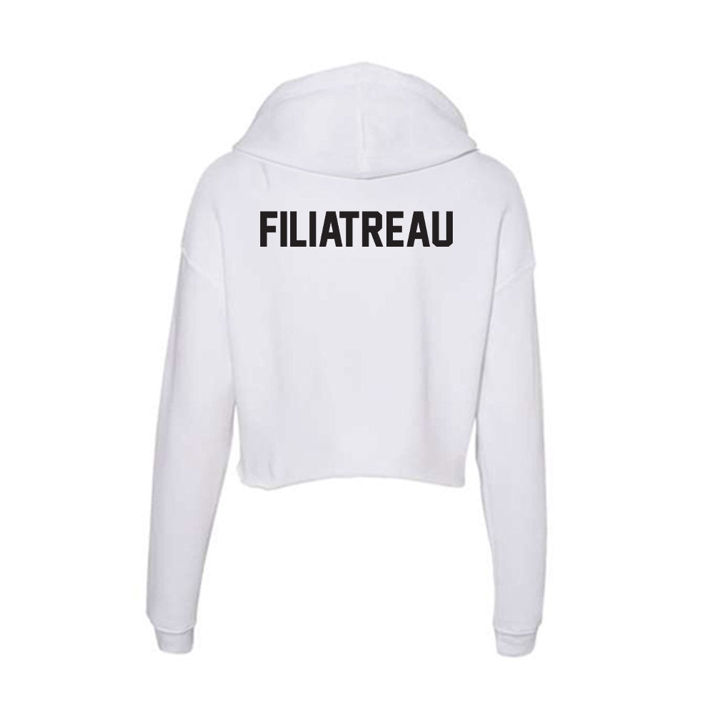 Oklahoma State - NCAA Equestrian : Emma Filiatreau - Women's Crop Fleece Hoodie-1