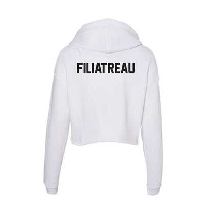 Oklahoma State - NCAA Equestrian : Emma Filiatreau - Women's Crop Fleece Hoodie-1