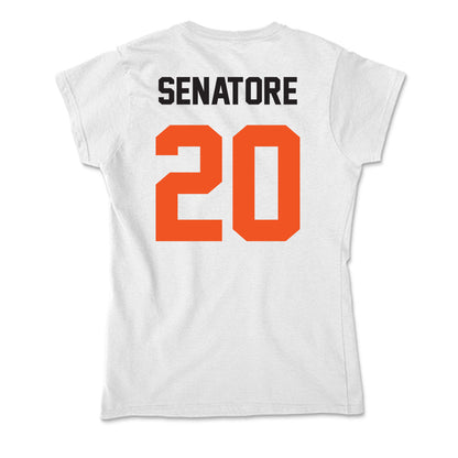 Oklahoma State - NCAA Women's Soccer : Emily Senatore - Soft Style Women’s T-Shirt-1