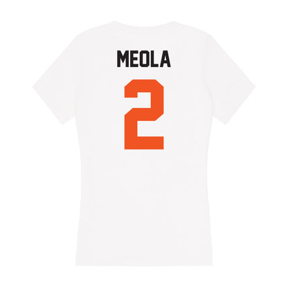 Oklahoma State - NCAA Baseball : Aidan Meola - Women's V-Neck T-Shirt-1