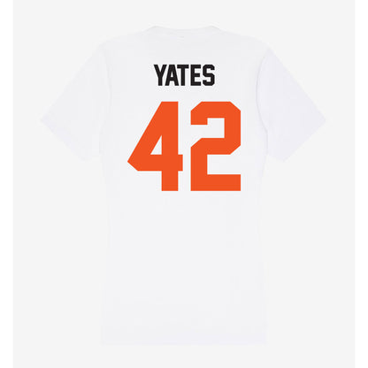 Oklahoma State - NCAA Football : Caden Yates - Women's V-Neck T-Shirt-1