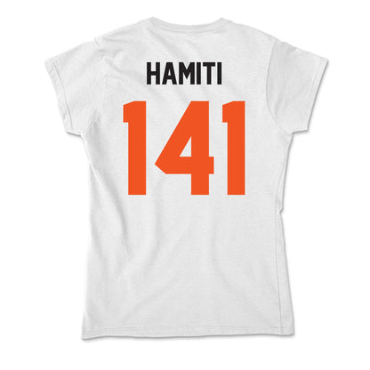 Oklahoma State - NCAA Wrestling : Jake Hamiti - Soft Style Women’s T-Shirt-1