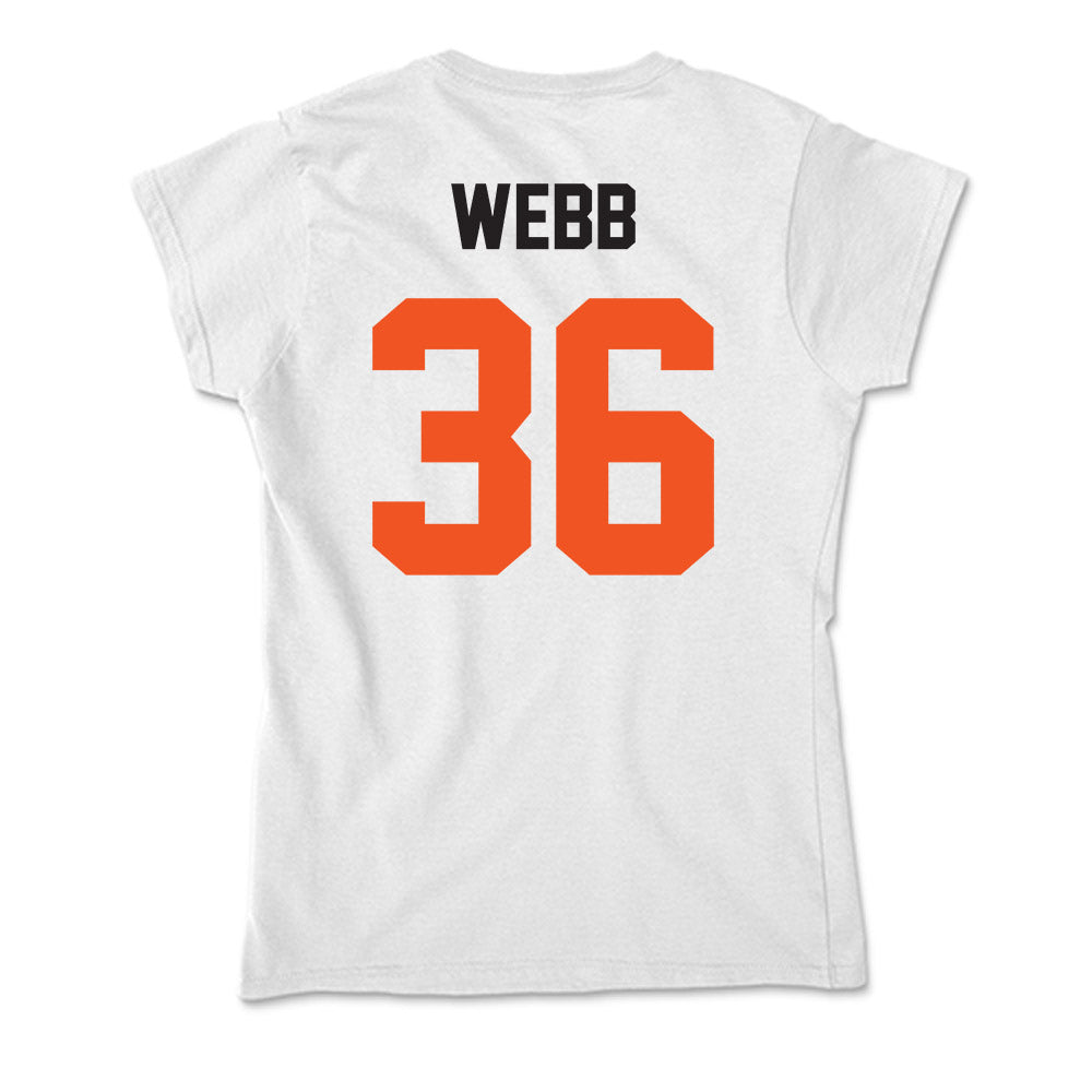 Oklahoma State - NCAA Football : Ayden Webb - Soft Style Women’s T-Shirt-1